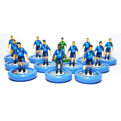 Subbuteo Andrew Table Soccer Bayer Leverkusen 2002-03 away on WSB Professional bases